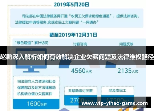 赵鹏深入解析如何有效解决企业欠薪问题及法律维权路径